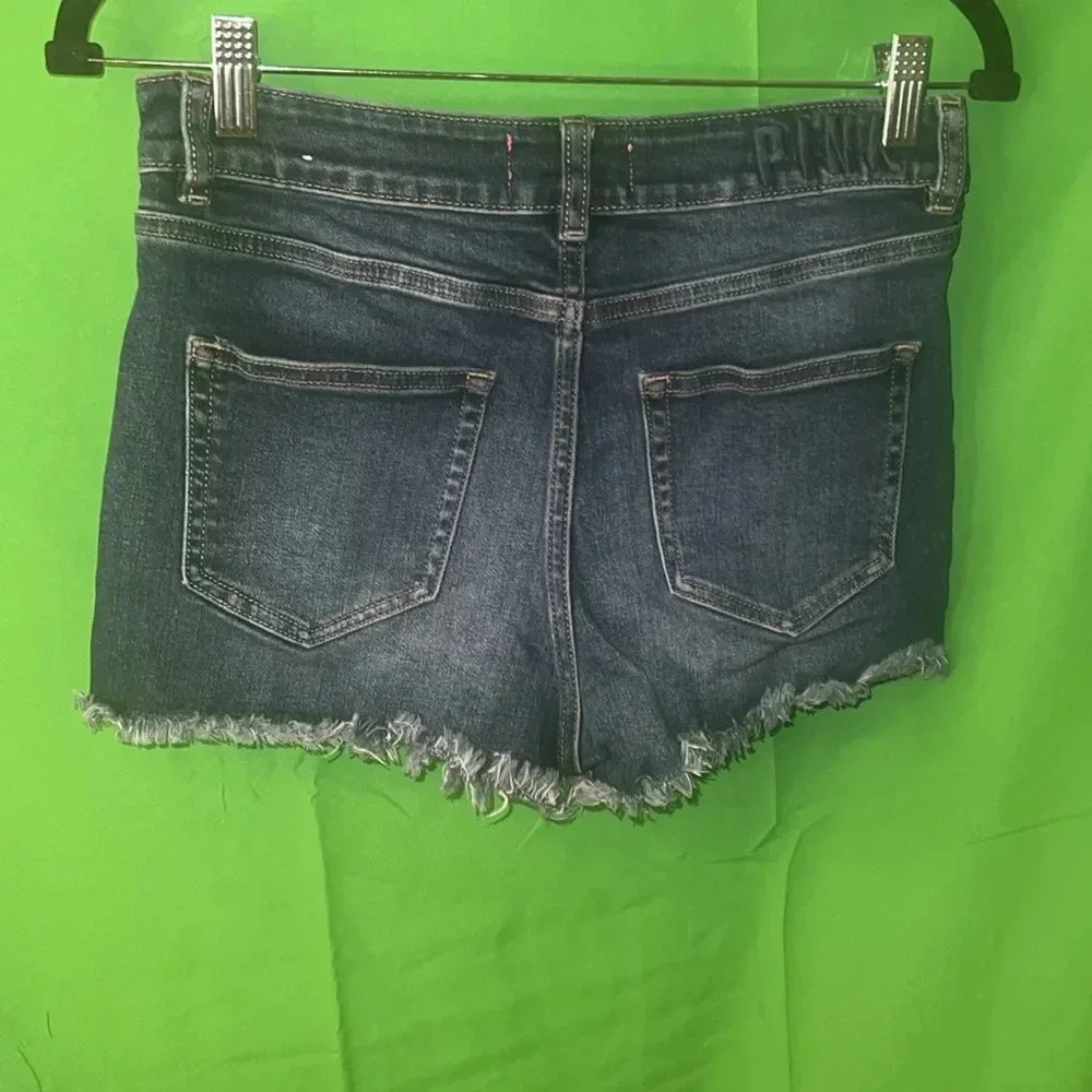 PINK Victoria Secret Denim Shorts size 8